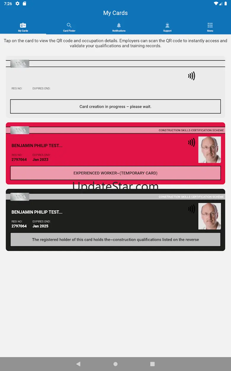 My CSCS - Official CSCS App 3.4