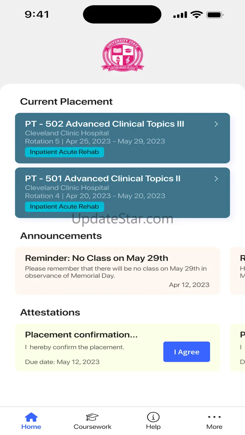Exxat Student 1.0.9