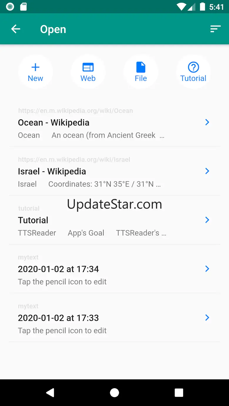 Simple Text Reader - Text to S 0.1.3