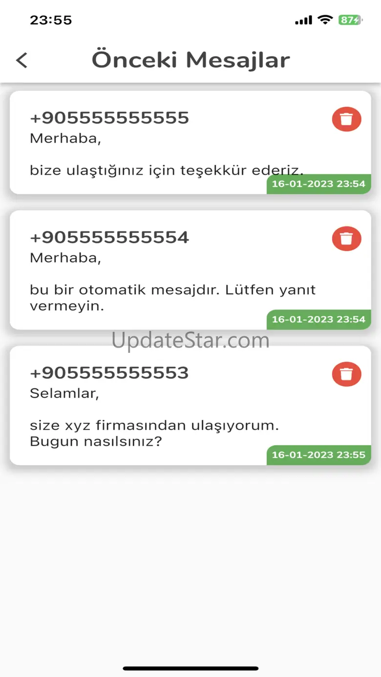 Second Messenger for WA 3.0