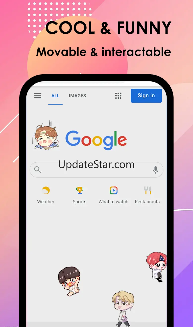 BTS Shimeji - Live Wallpaper 1.5