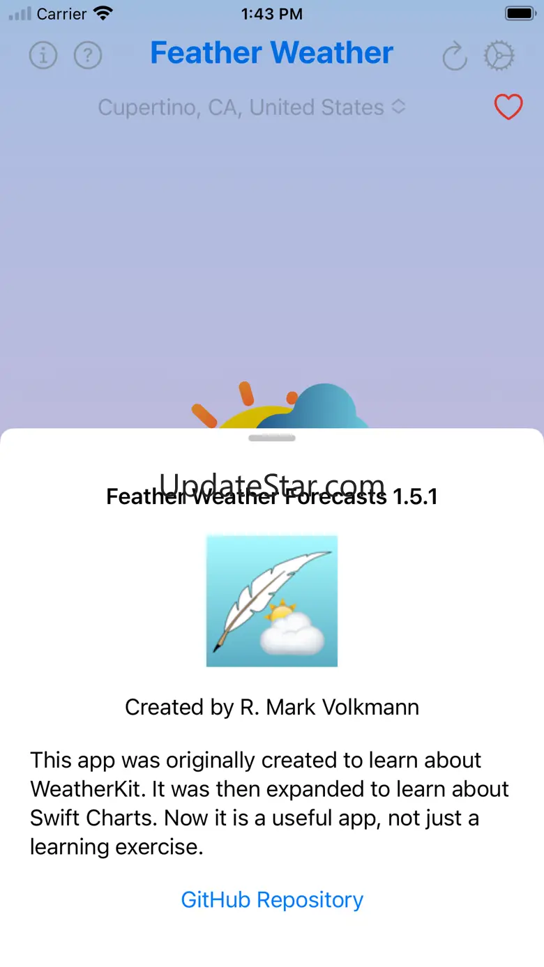 Feather Weather Forecasts 1.5.5