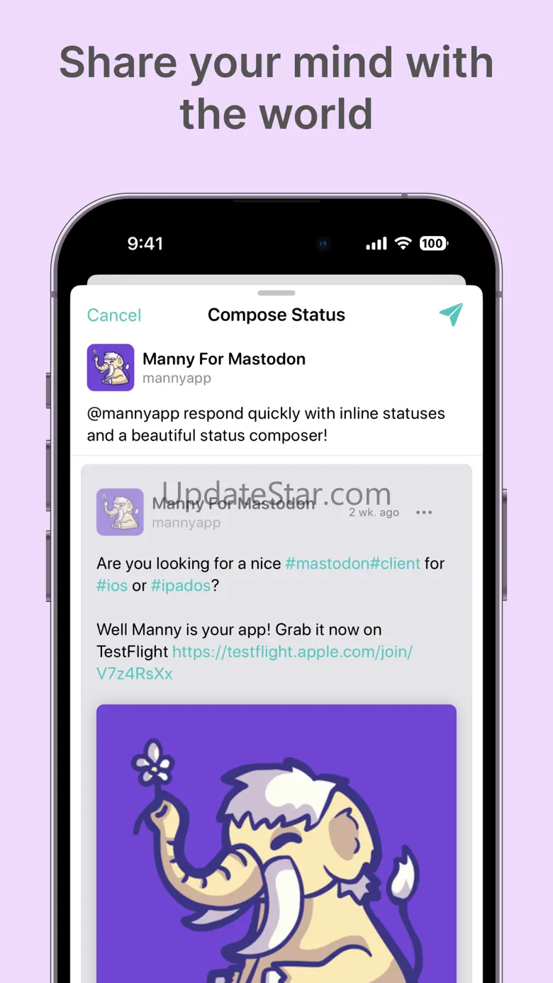 Manny - for Mastodon 1.3