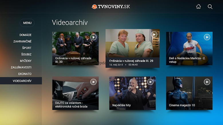TVNOVINY.sk 4.1.10 - google