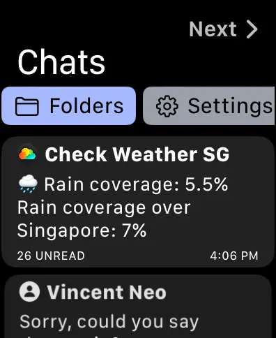 Pigeon for Telegram 1.4