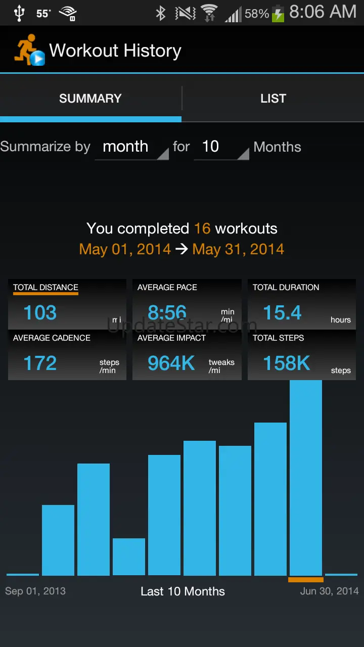Cadence Running Tracker 2.14