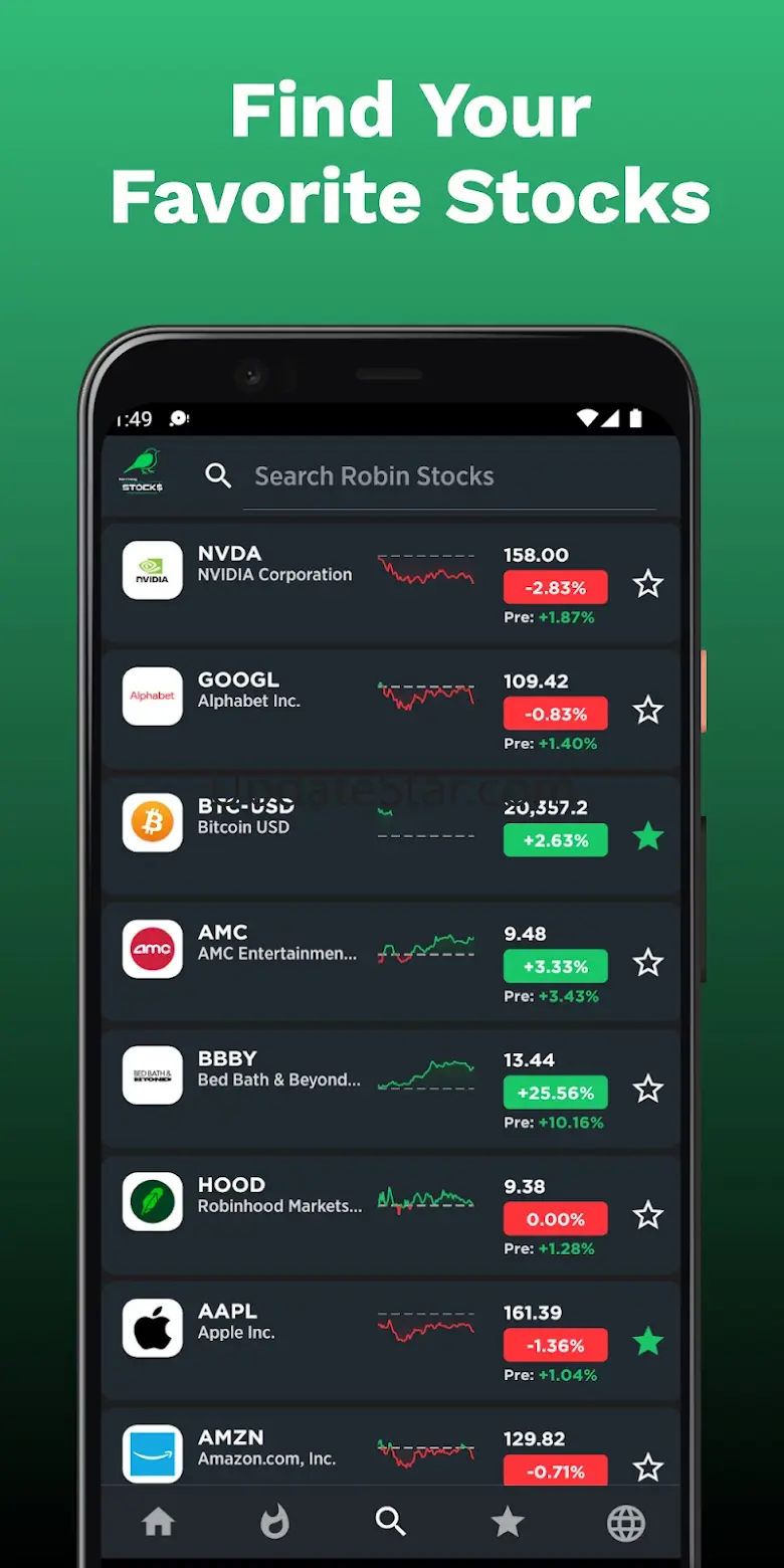 Robin Stocks - Quotes & News 1.61.1