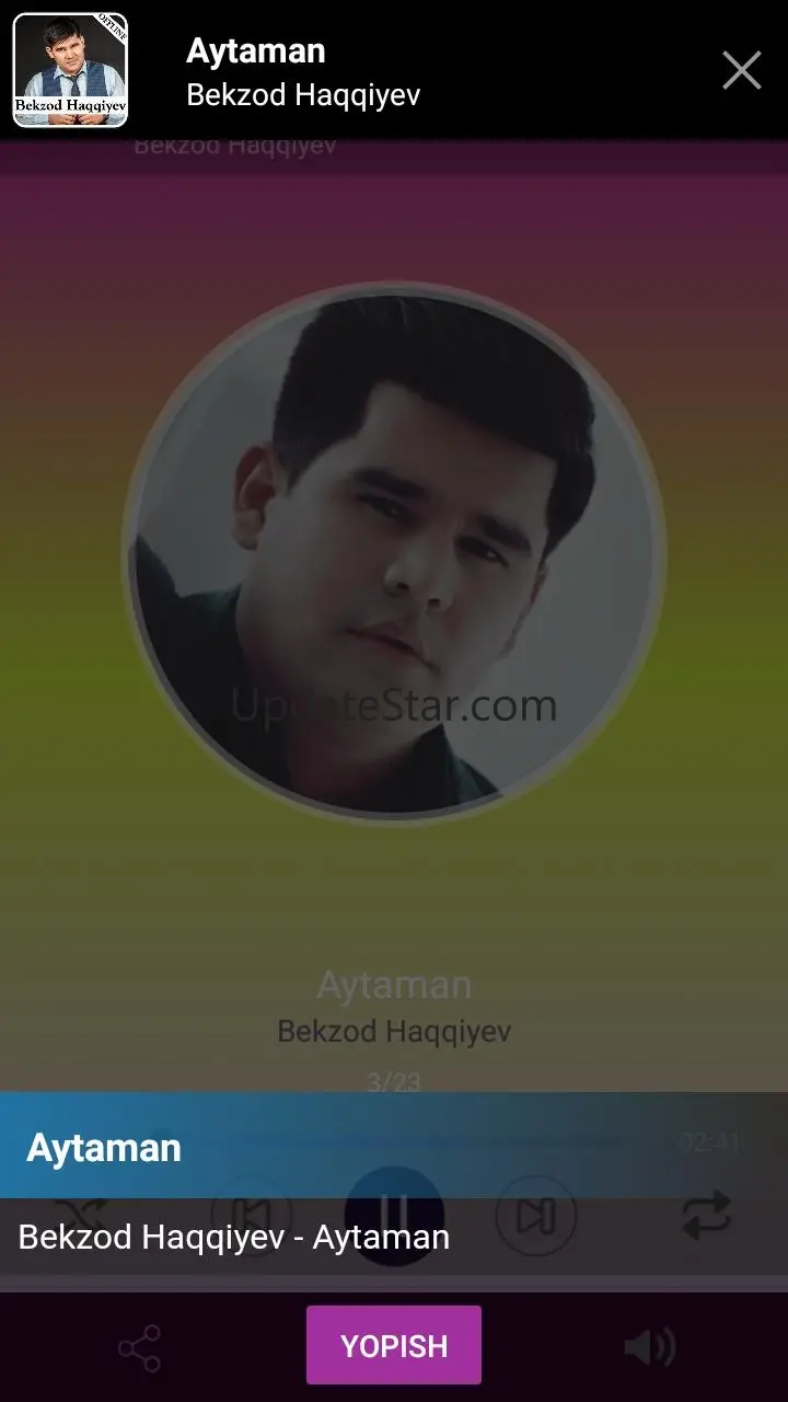Bekzod Haqqiyev qo'shiqlari