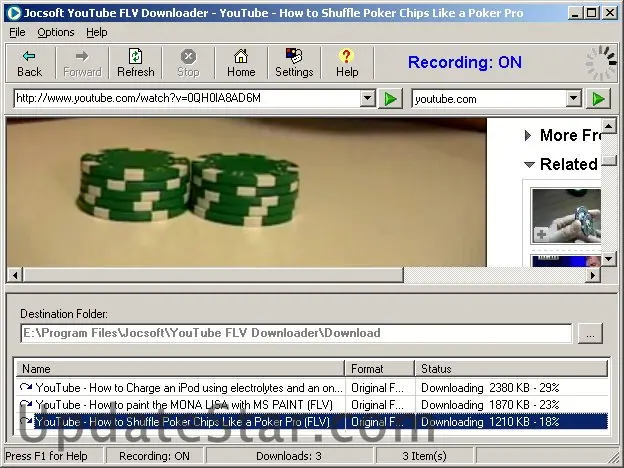 Jocsoft Youtube FLV Downloader 1.2.0.3