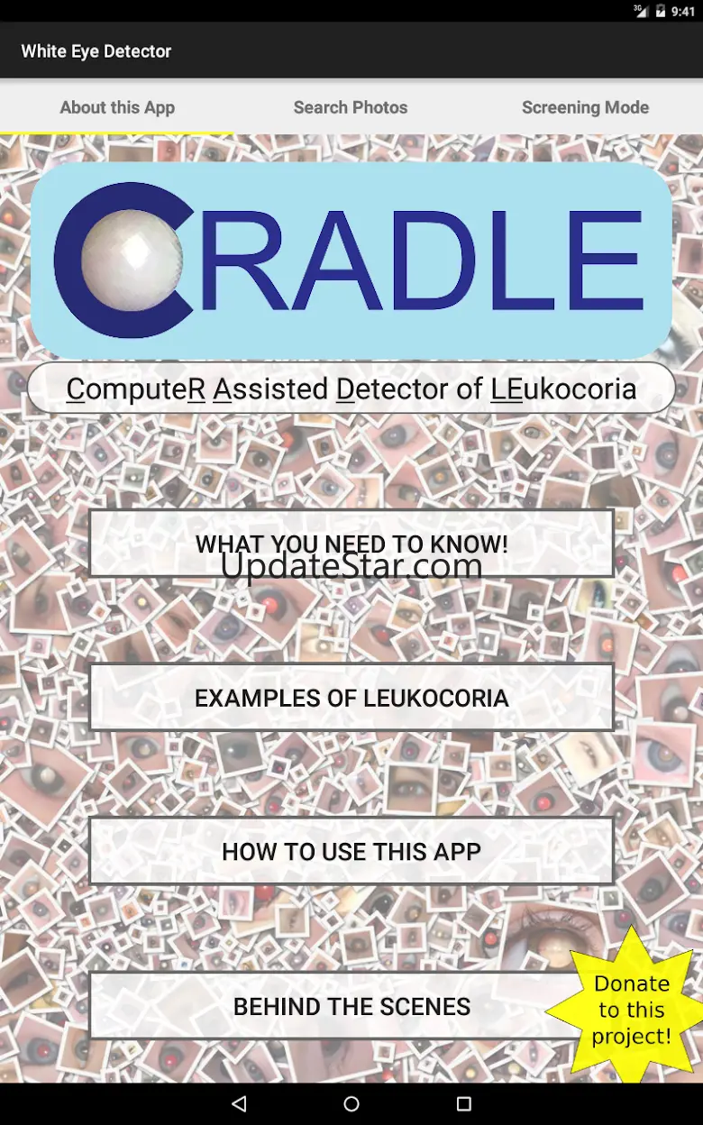 CRADLE White Eye Detector 1.2.2