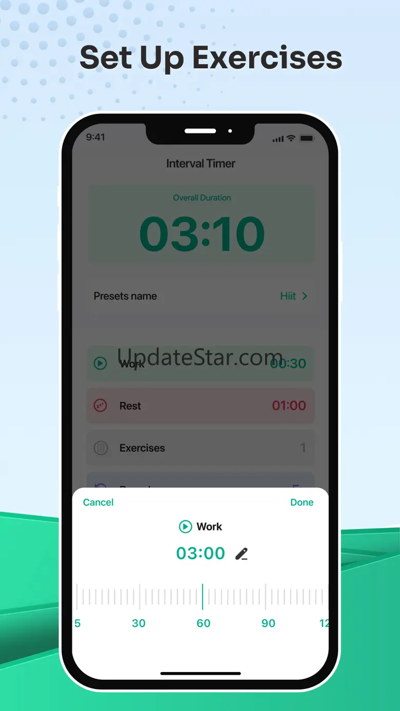 Interval timer · Hiit timer 1.1.4