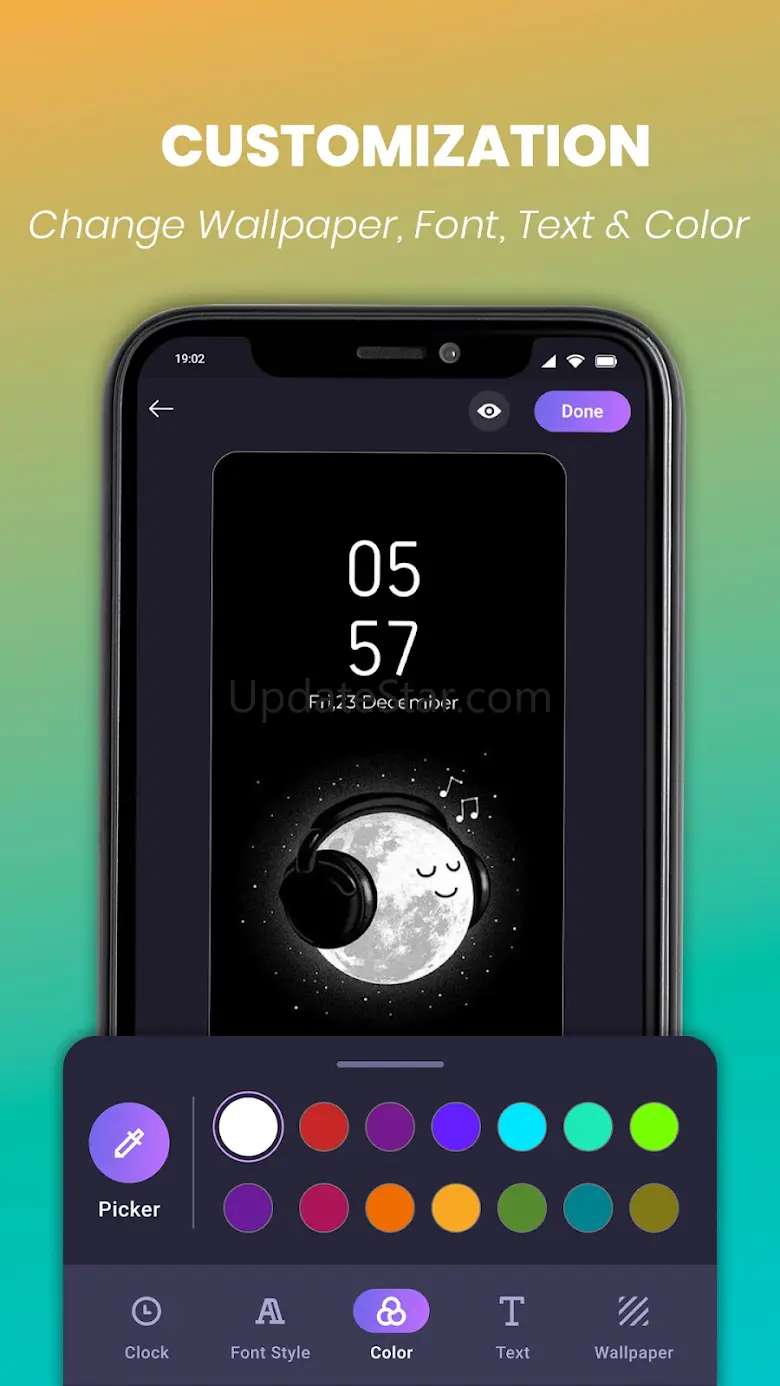 Always ON Analog Digital Clock 24.0