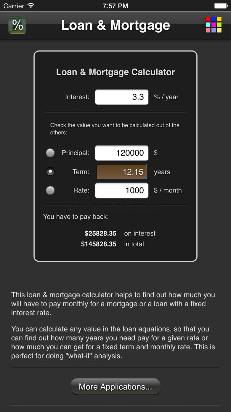 Loan & Mortgage 1.3.2
