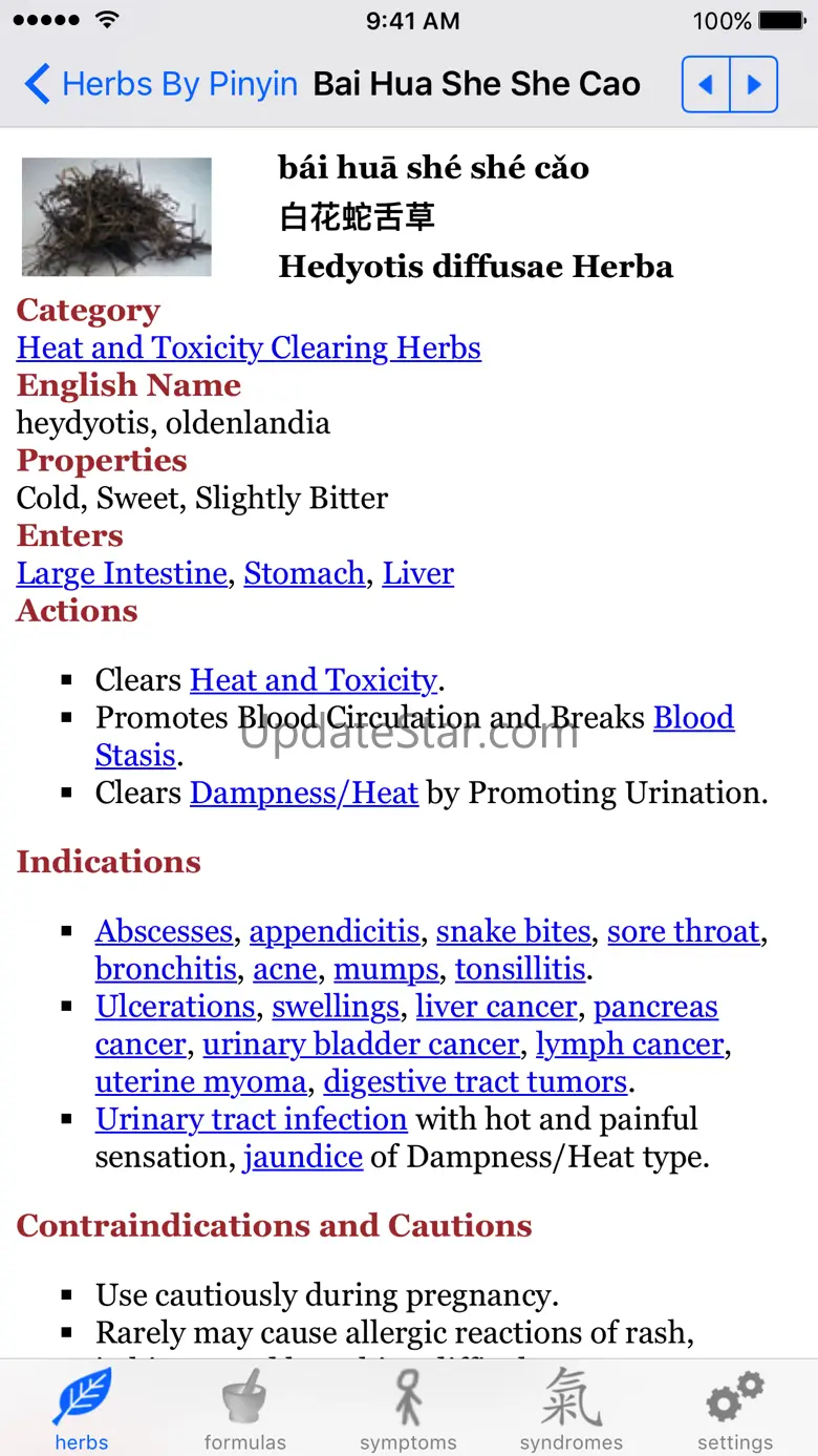 Bencao: Chinese Medicine Herbs 1.5