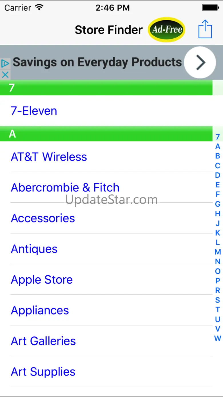 Store Finder: Find Nearby Food, Shopping & Grocery 2.0.1