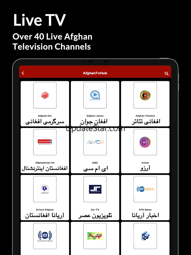 AfghanTvHub | Live Tv & Radio 5.0.1