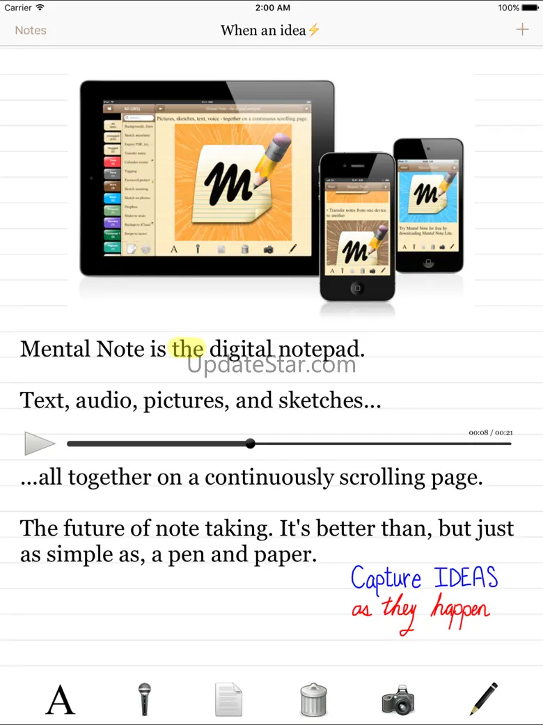 Mental Note for iPad ๛ 3.17.1