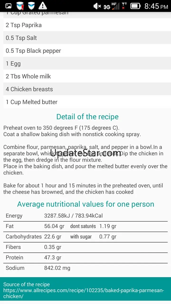 iRepas – Menu of the week - iM