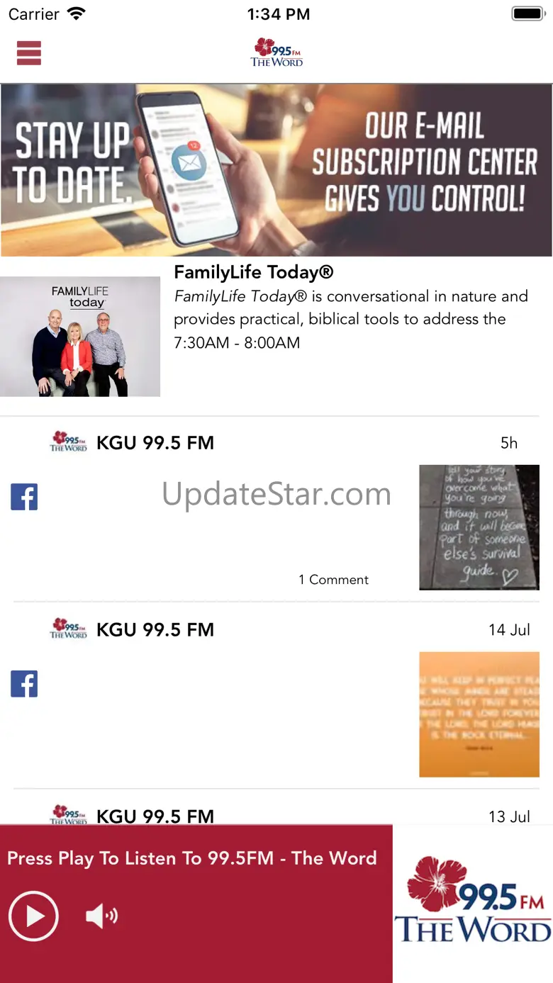 99.5FM KGU 6.0.6