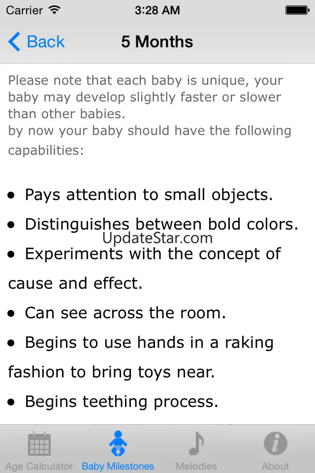 myBaby Milestones 2.0