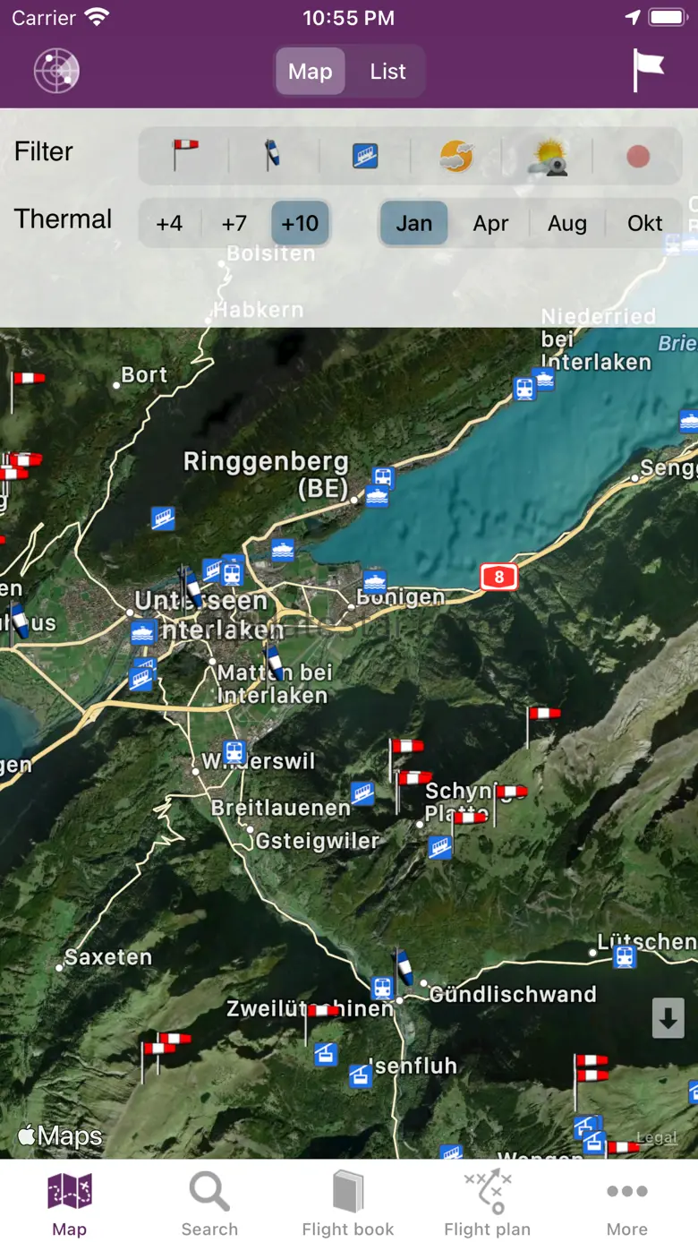 where2fly paragliding 5.3.0