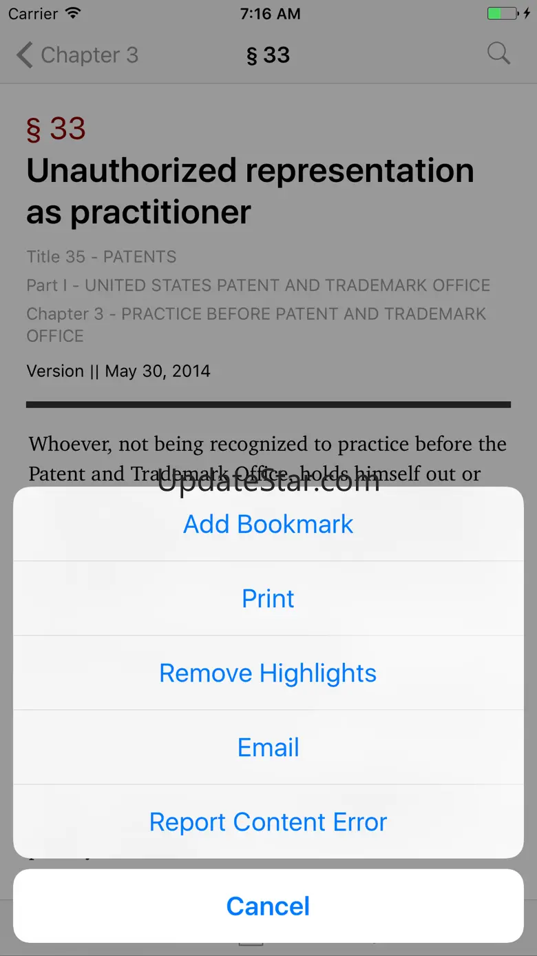 Manual of Patent Examining Proc. (LawStack MPEP) 8.601.20170625