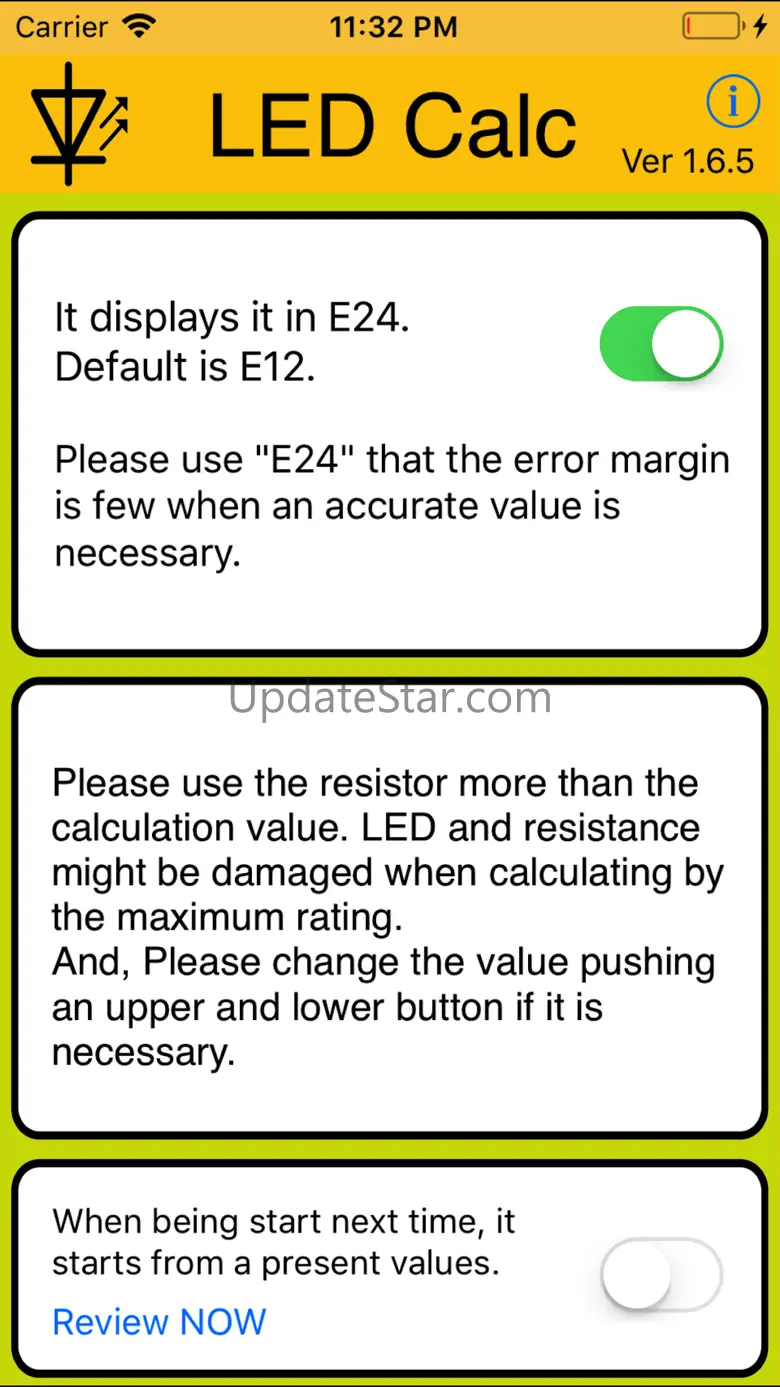 LED Ohm Calc 1.6.7