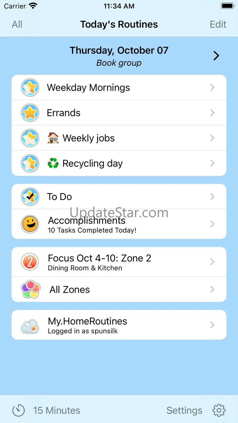 Home Routines Vintage 3.9.2