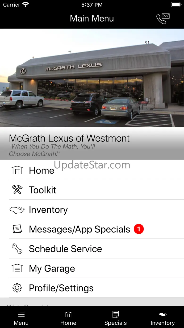 McGrath Lexus Westmont MLink 4.4.4400