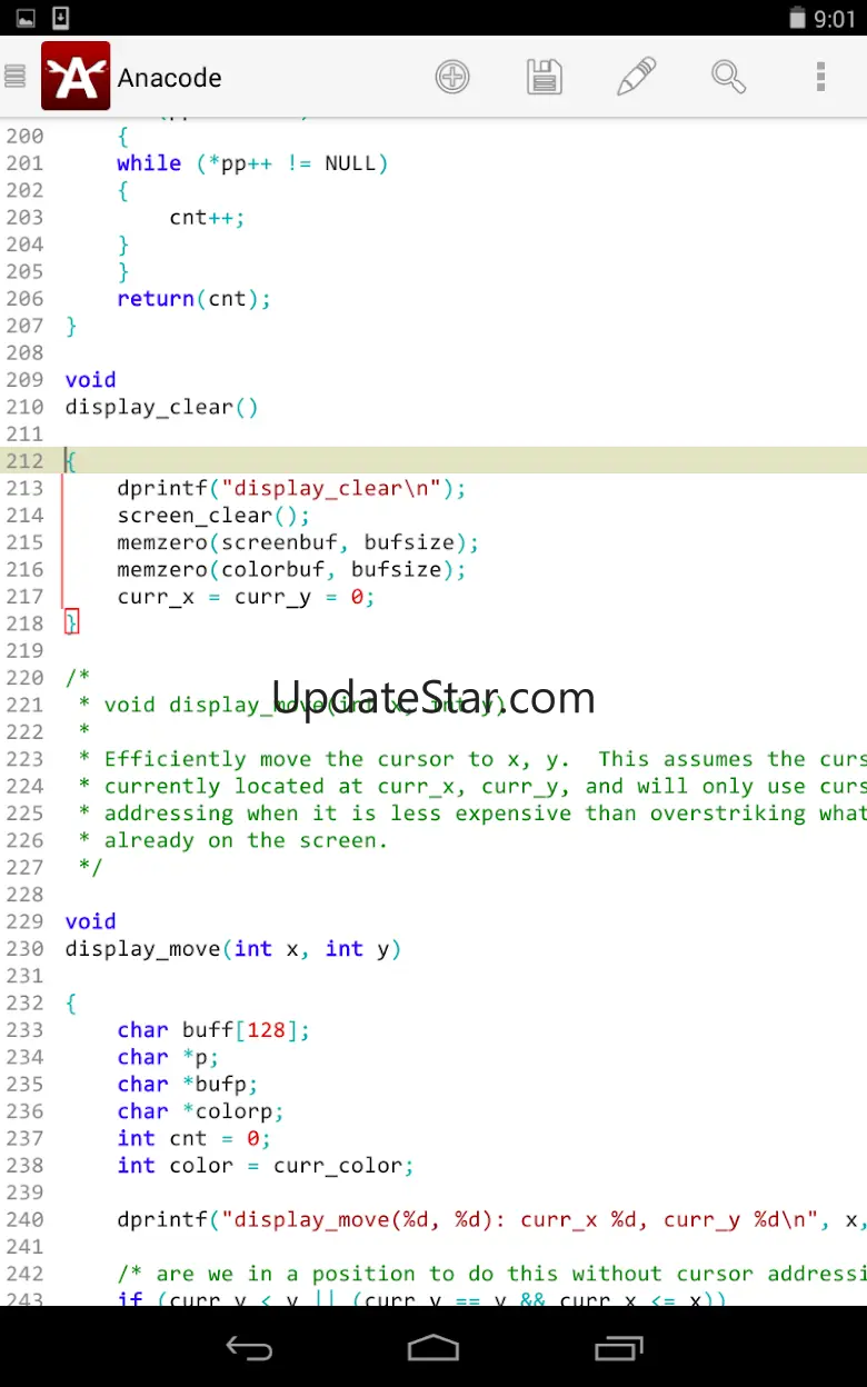Anacode IDE Android/C/C++/JAVA 1.7.0.2