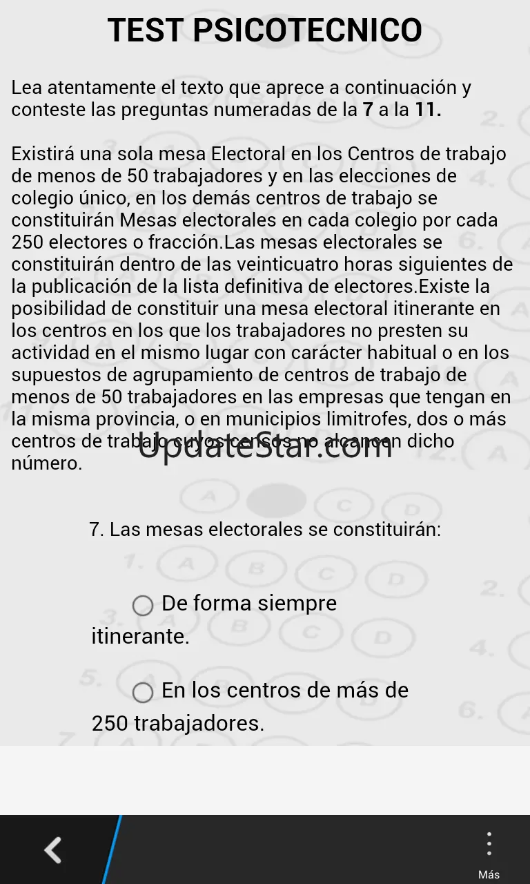 Test Psicotecnico