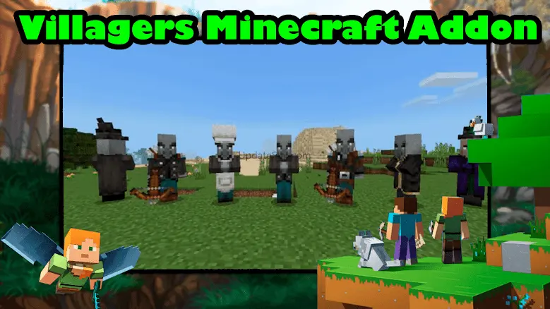Villagers Skins Minecraft Mod 2.30
