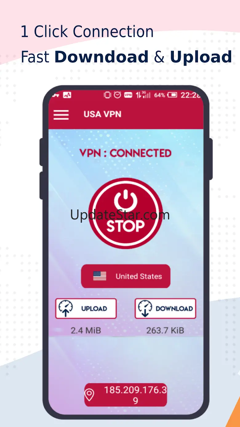 USA VPN -Secure Fast VPN Proxy 1.1