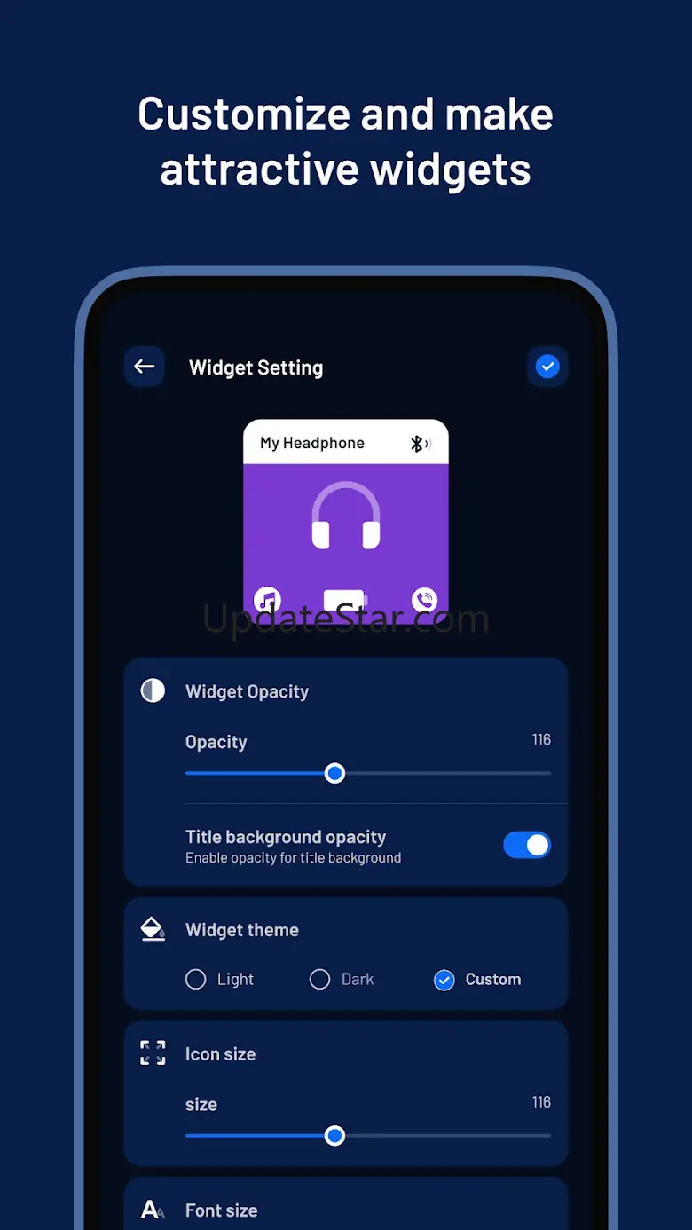 Bluetooth Device Widget Maker 1.0.1