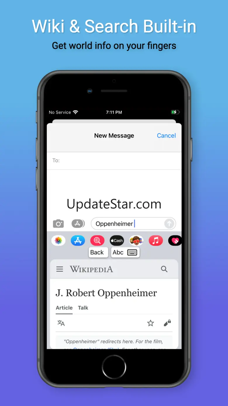 Search & Wiki Paste Keyboard 2.72
