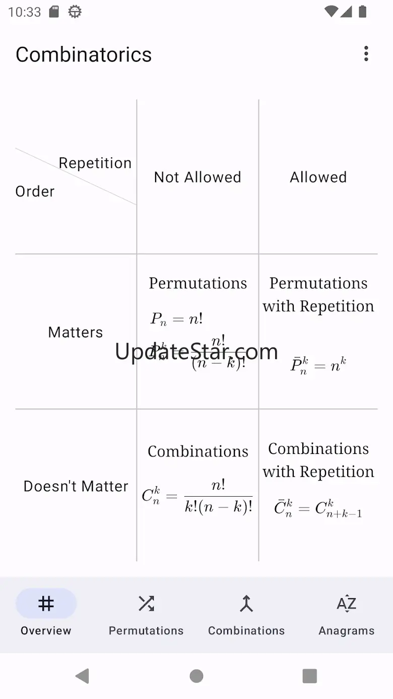 Combinatorics Mathematics 2.5.0