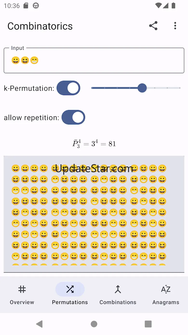 Combinatorics Mathematics 2.5.0