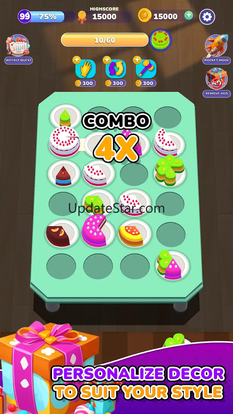 Cake Sort Color Puzzle 3D
