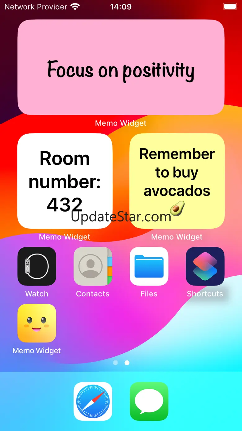 Memo Widget 1.1.1