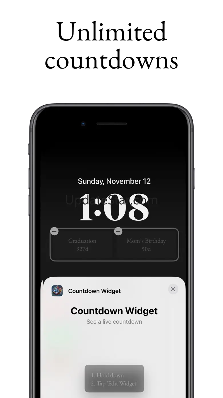 Countdown Widget. 1.0.3