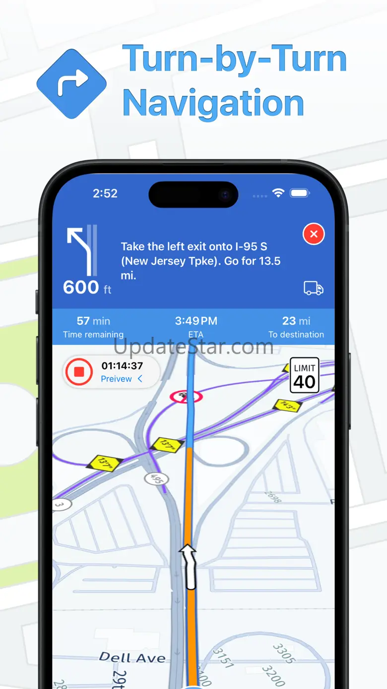 Truck Maps Navigation 1.0.8