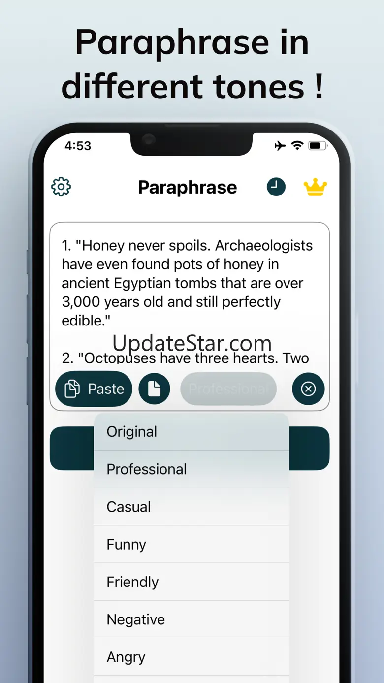 Paraphrase Tool - Rewrite 1.0.4