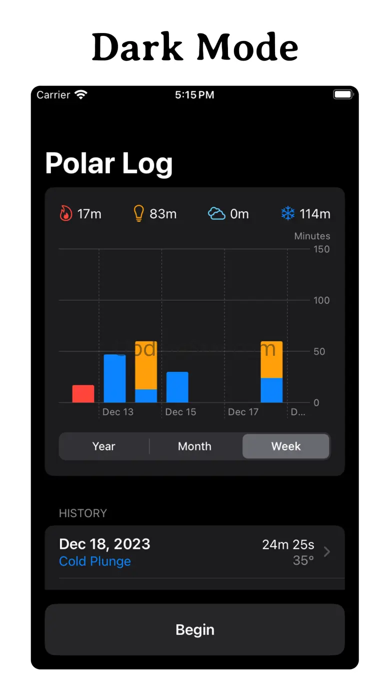 Polar Log: Cold Plunge & Sauna 1.5.4