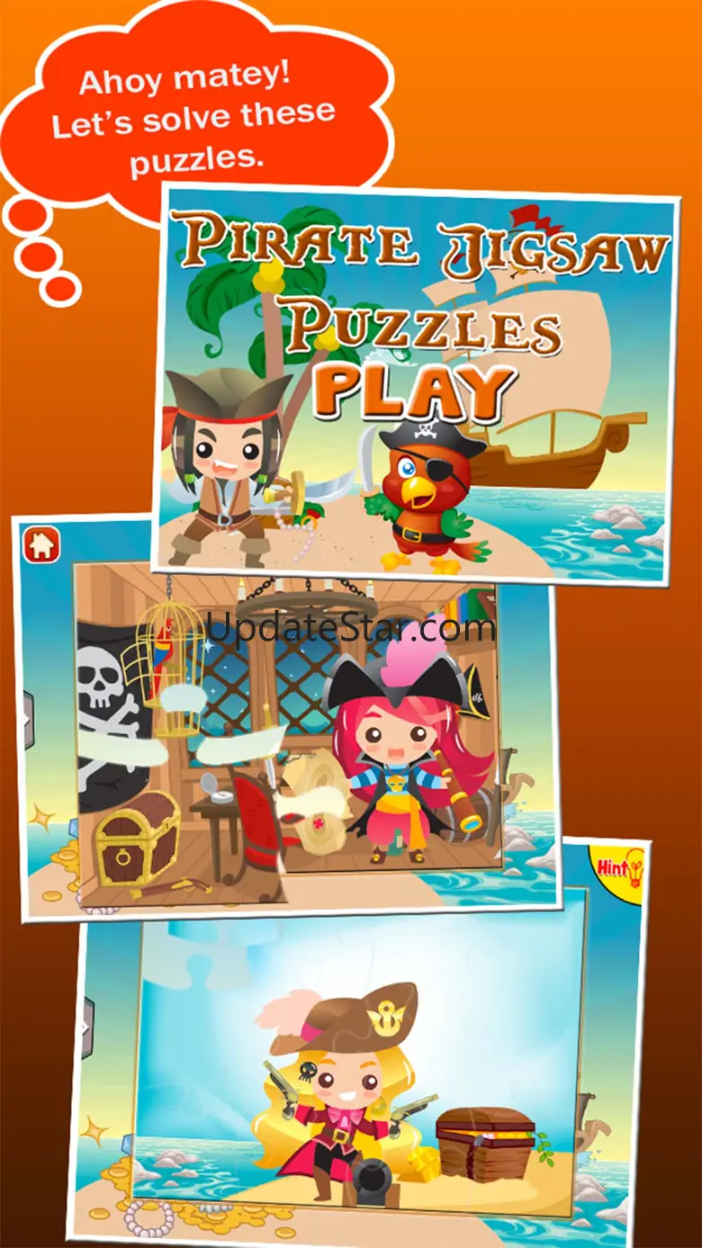 Pirate Jigsaw Puzzles: Puzzle Game for Kids 2.50