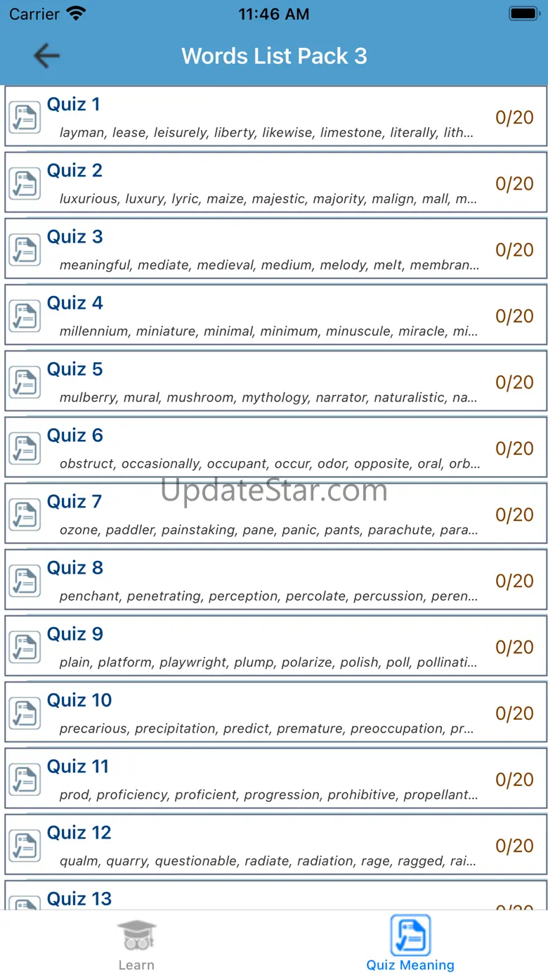 6000 TOEFL Vocabulary 3.3.0