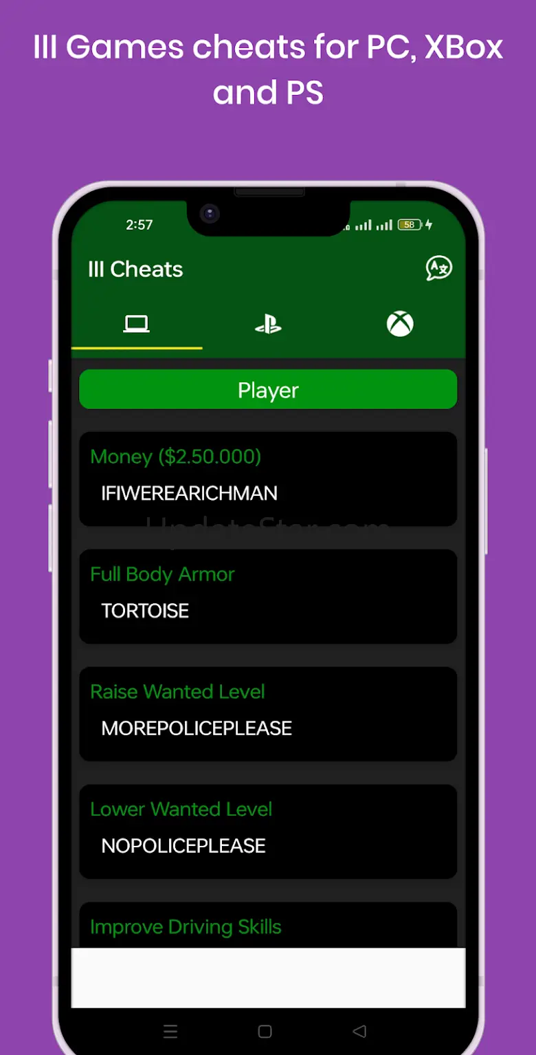 Game Cheats
