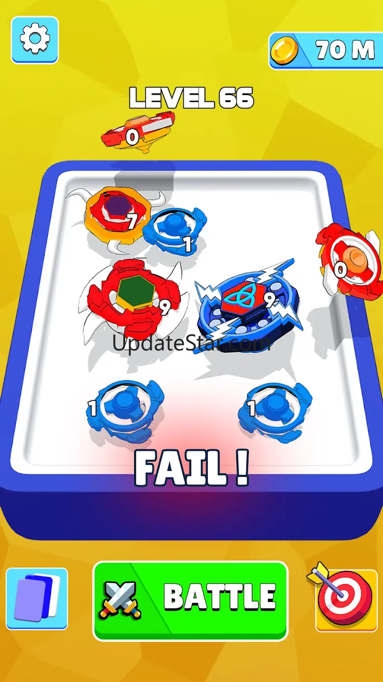 Merge Battle Spinner Games