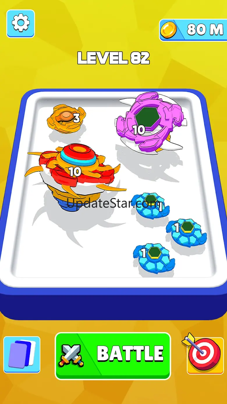 Merge Battle Spinner Games