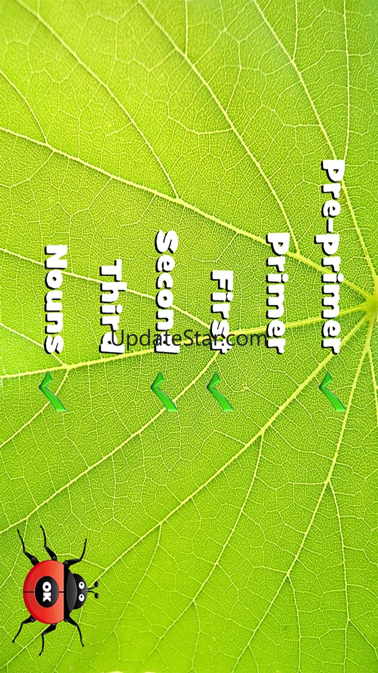 Ladybug Dolch Sight Words 1.2