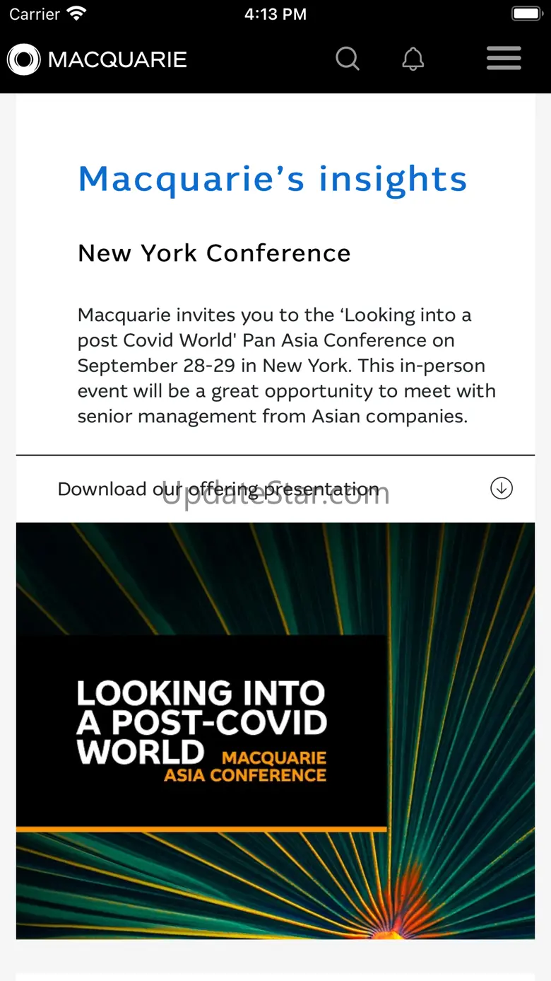 Macquarie Insights 6.7.0